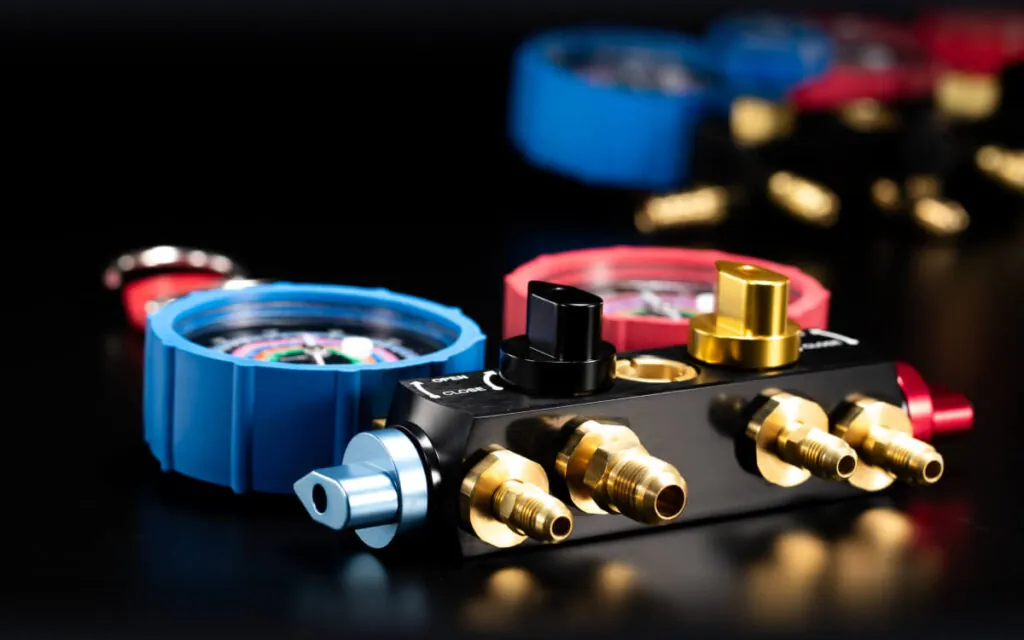 Ball Valve Manifold Gauge Quality HVAC Tools