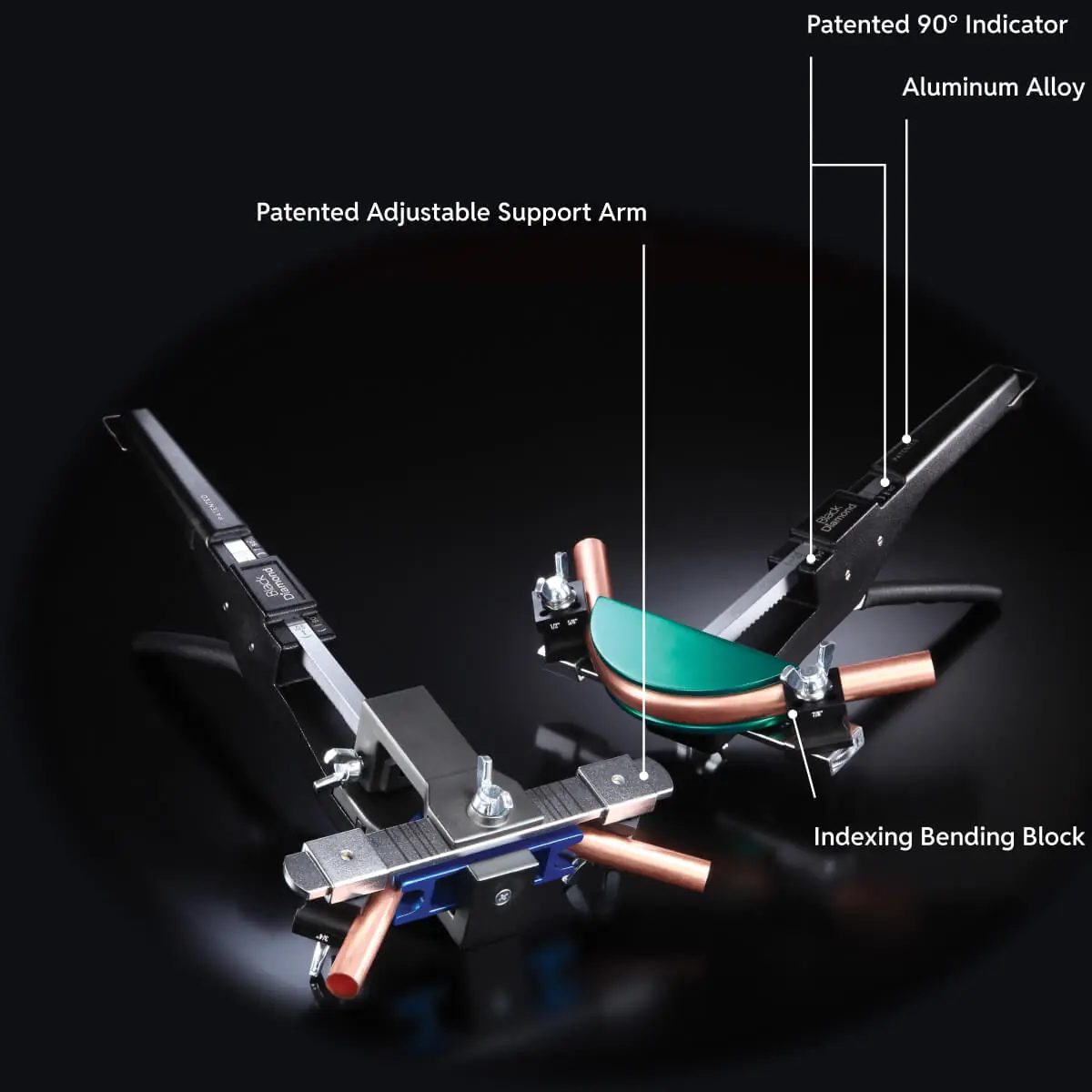 Versatile 7-in-1 Multi-Size Tube Bender Kit for HVAC & Plumbing