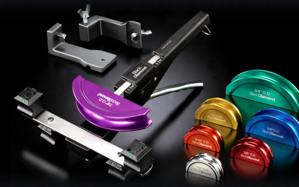 Multi-Size Tube Bender Sets-Quality HVAC Tools-Tablet